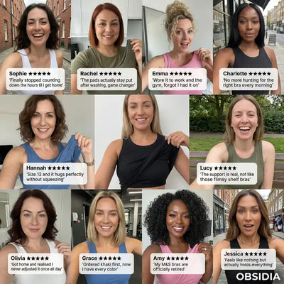Obsidia™ Built-In Bra Tank | Feel held. Not trapped