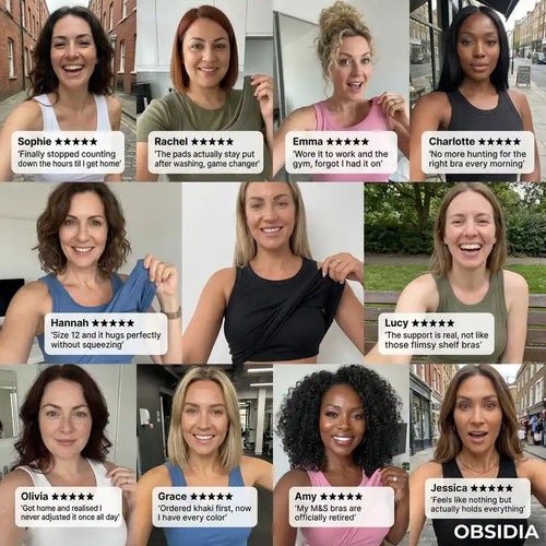 Obsidia™ Built-In Bra Tank | Feel held. Not trapped